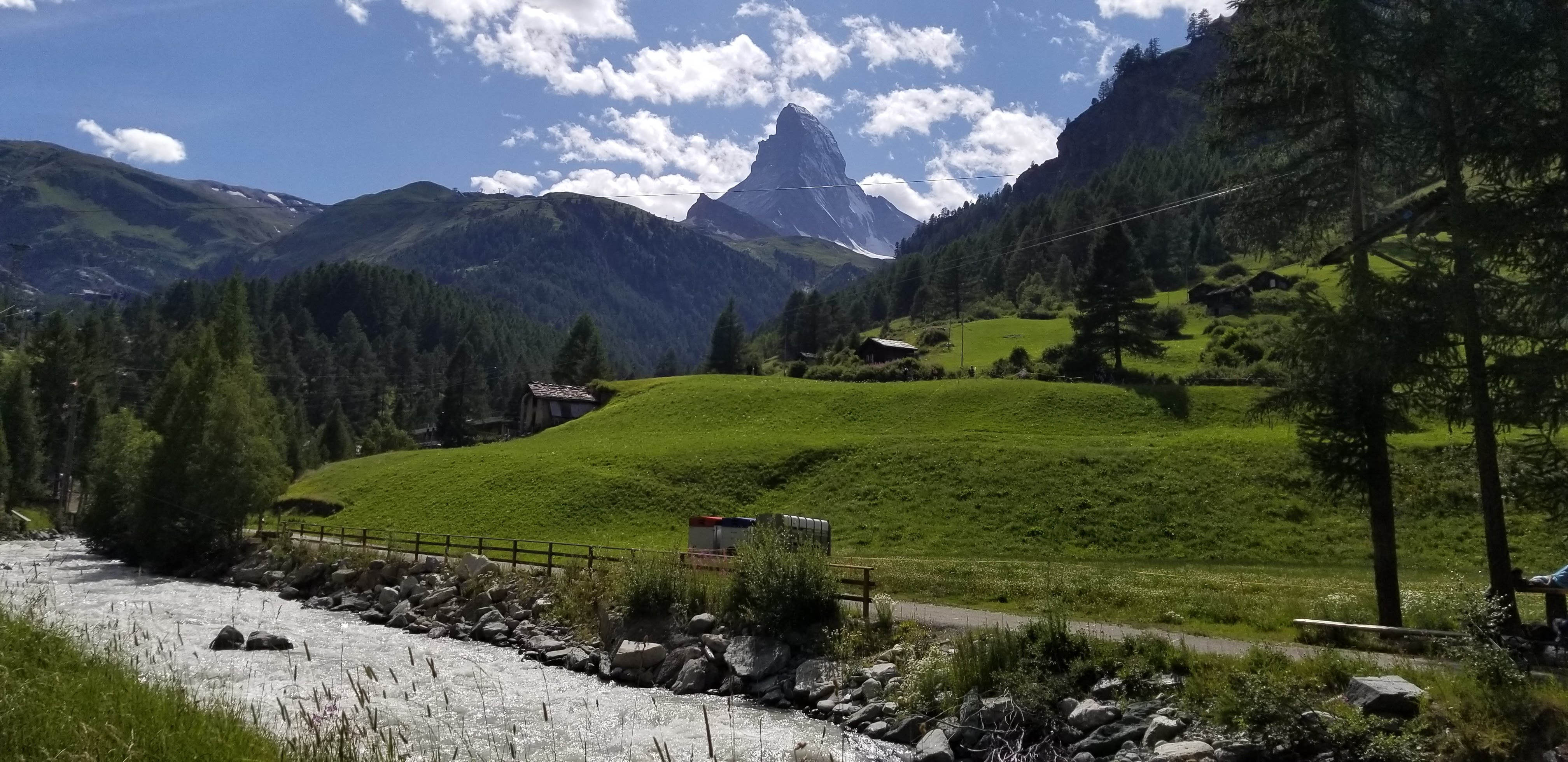 View of Matterhorn from Zermat
